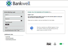 Tablet Screenshot of mybankwellolb.com
